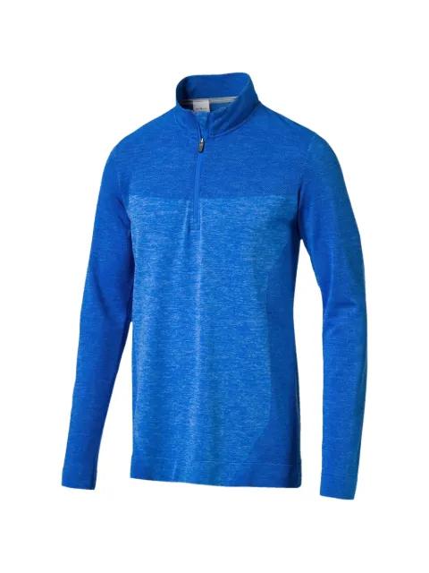 zip-neck sweatshirt by PUMA