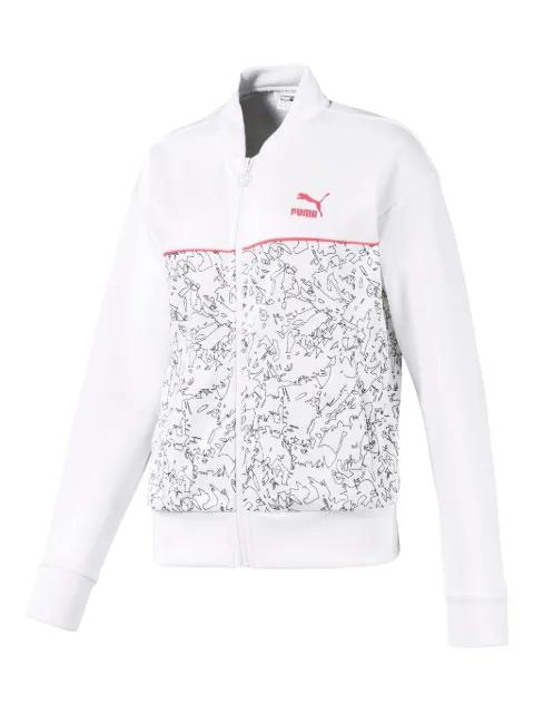 zip-up sweatshirt by PUMA