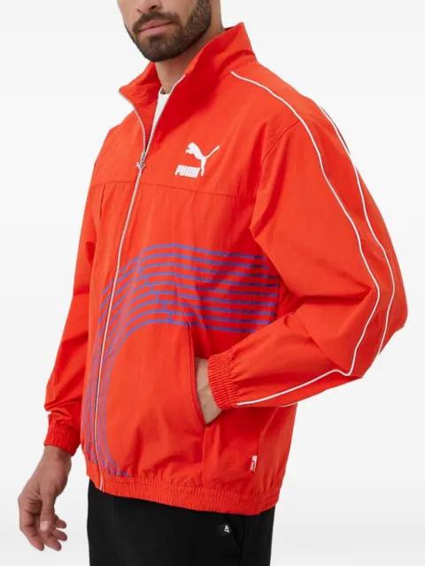 zipped graphic jacket by PUMA