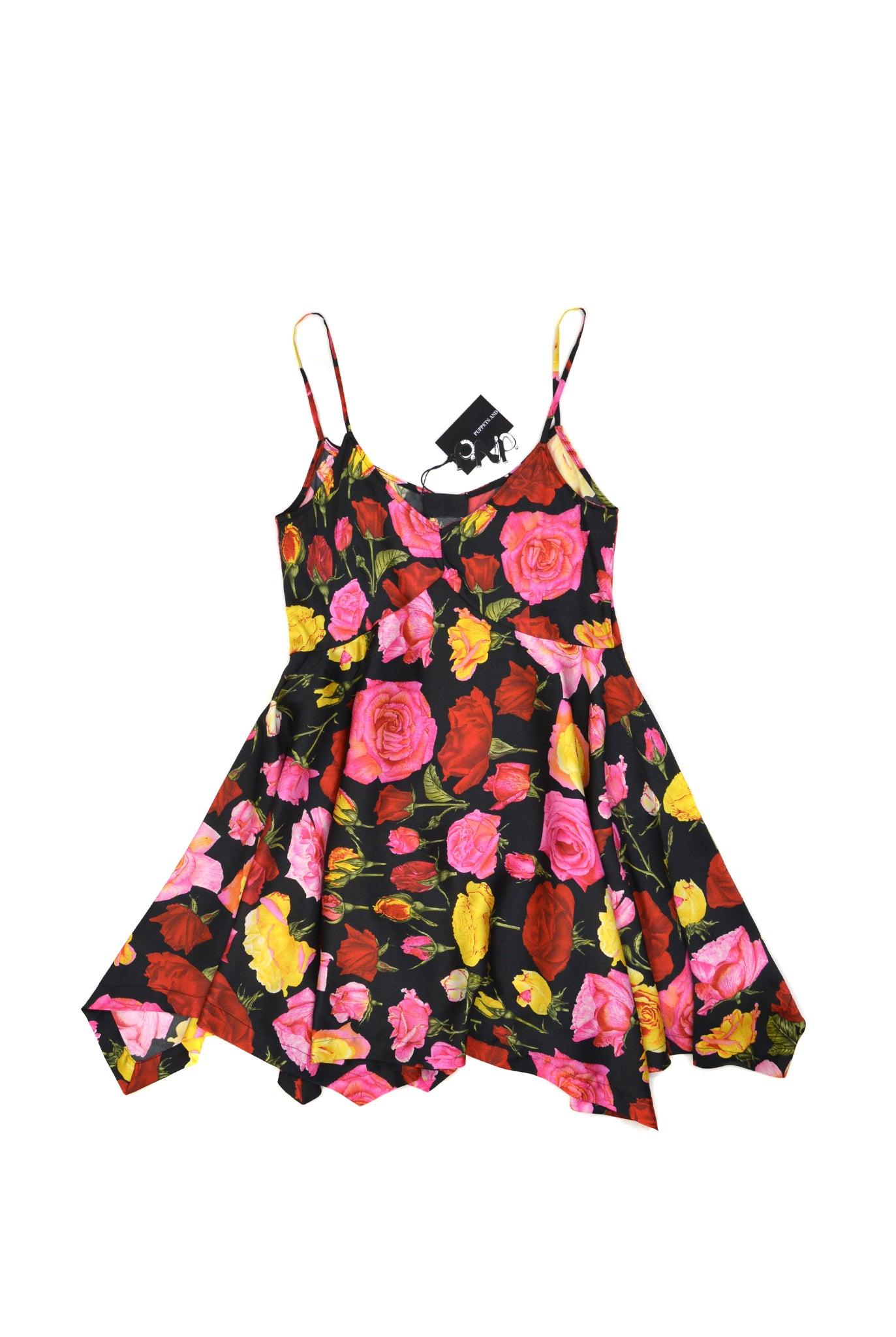 Puppets and Puppets Floral Handkerchief Dress by PUPPETS&PUPPETS