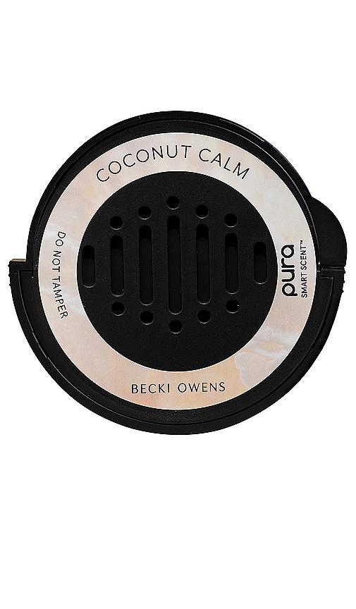 Pura Becki Owens Coconut Calm Car Diffuser in Black by PURA