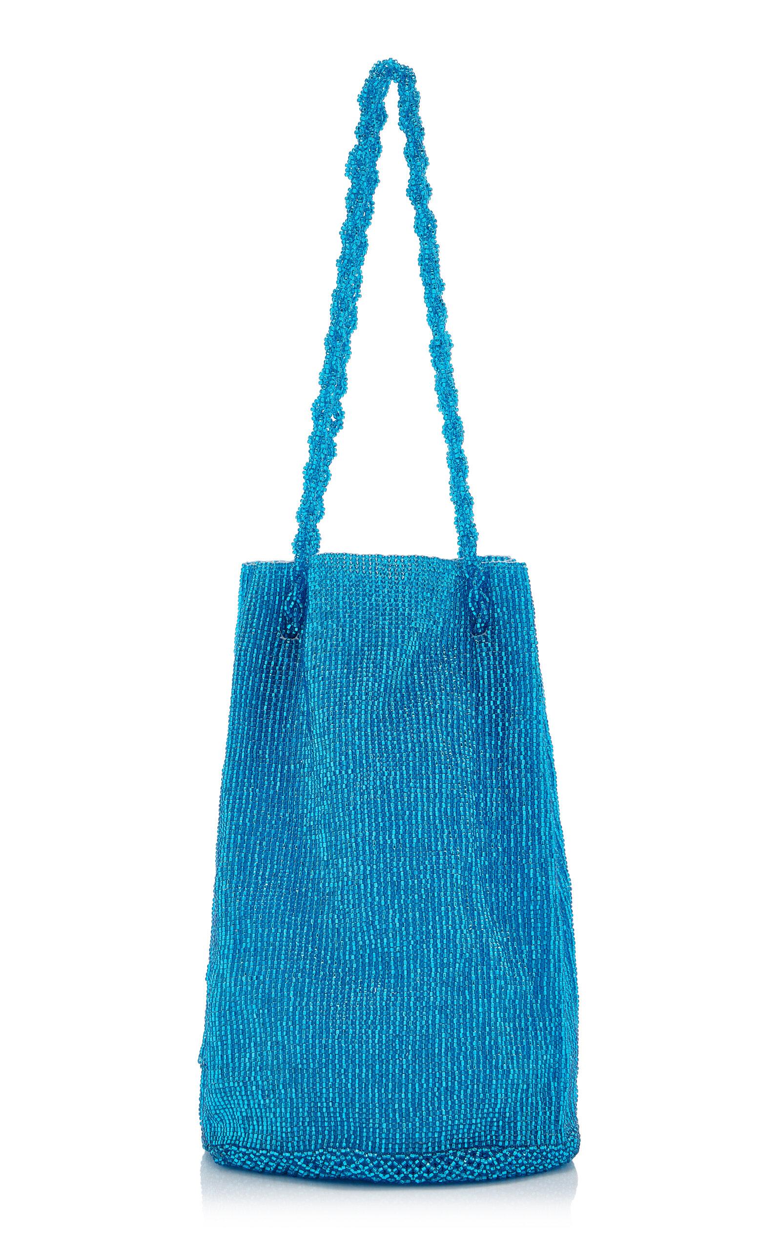 Pura Utz Exclusive La Isla Rope Beaded Pouch - Moda Operandi by PURA UTZ
