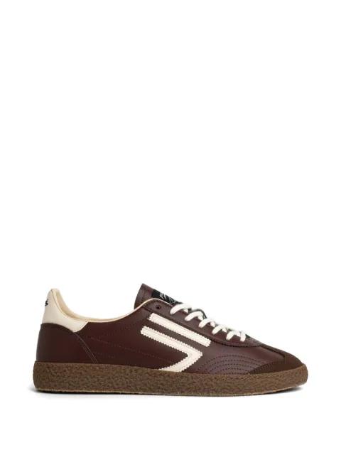 XS striped panelled sneakers by PURAAI