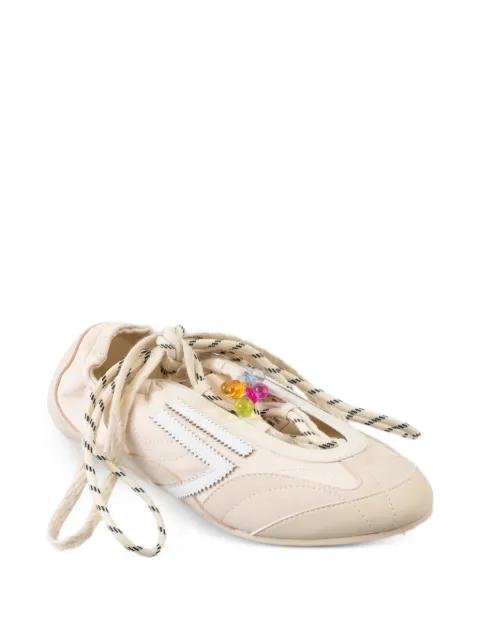 beaded-detail sneakers by PURAAI