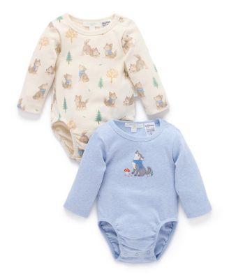 Boys' 2 Pack Bodysuit - Baby by PUREBABY