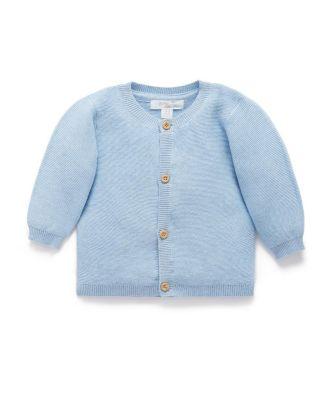 Boys' Textured Knit Cardigan - Baby by PUREBABY