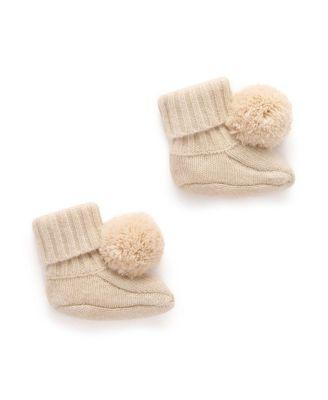 Girls' Cashmere Booties - Baby by PUREBABY