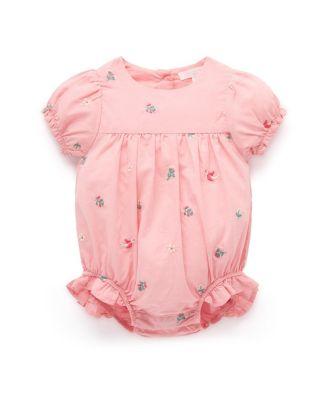 Girls' Embroidered Floral Bodysuit - Baby by PUREBABY