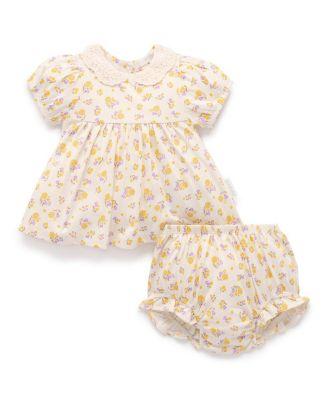 Girls' Floral Set With Collar - Baby by PUREBABY