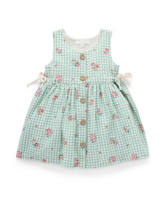Girls' Gingham Pinnie - Baby by PUREBABY
