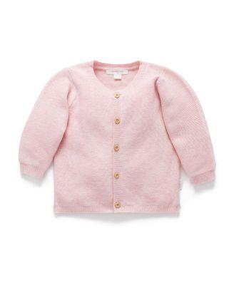 Girls' Textured Knit Cardigan - Baby by PUREBABY