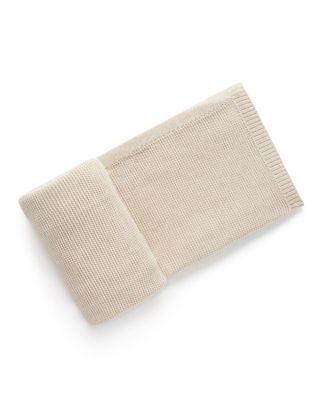 Unisex Textured Knit Blanket - Baby by PUREBABY