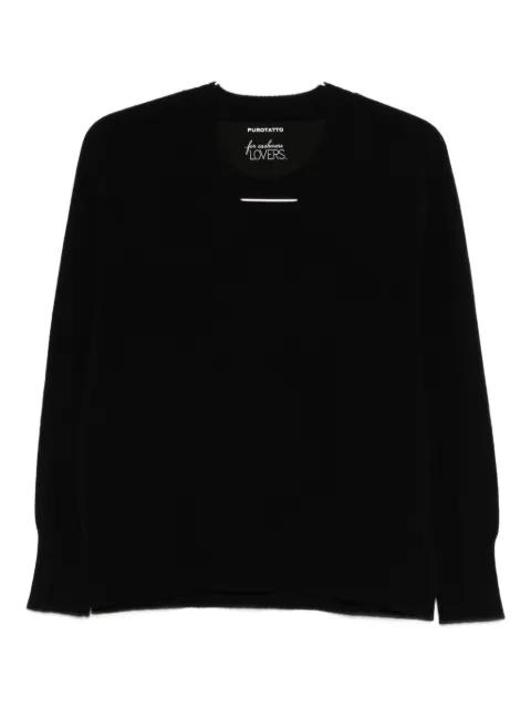 V-neck sweater by PUROTATTO