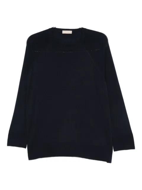 raglan-sleeve sweater by PUROTATTO