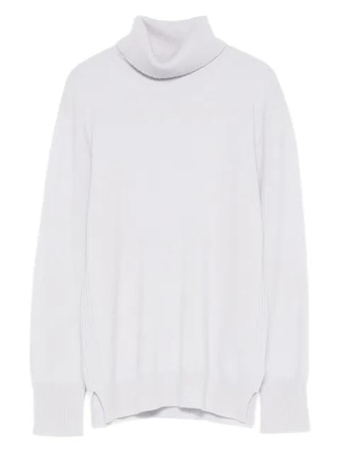 roll neck long-sleeve sweater by PUROTATTO