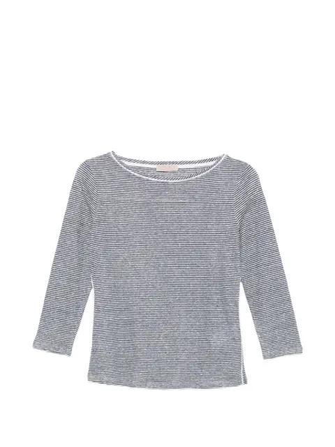 striped-pattern top by PUROTATTO