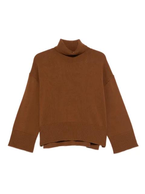turtleneck wide-sleeve sweater by PUROTATTO