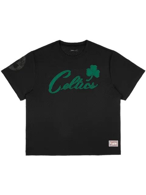 Boston Celtics mesh T-shirt by PURPLE BRAND