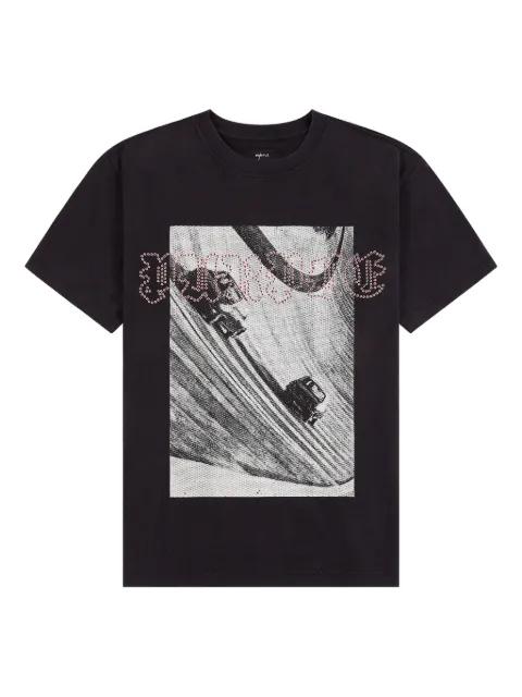 Convoy graphic T-shirt by PURPLE BRAND