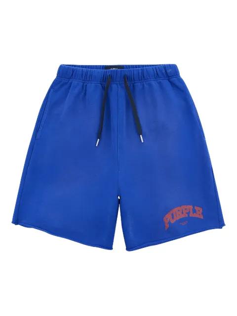 Marvin logo-print shorts by PURPLE BRAND