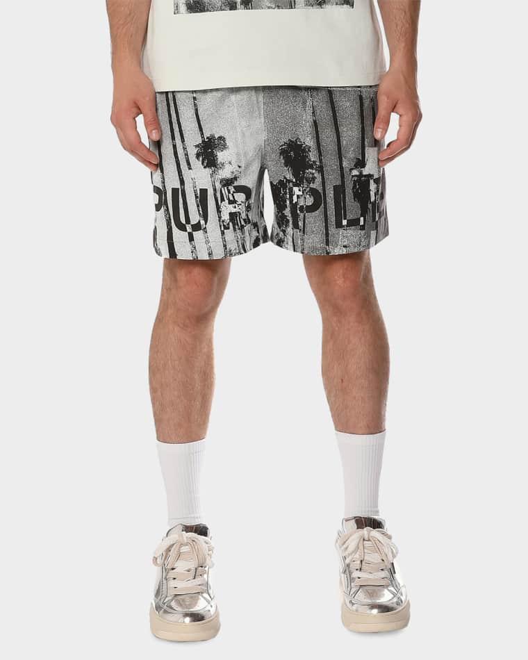 Men's All Round Palms Pull-On Shorts by PURPLE BRAND