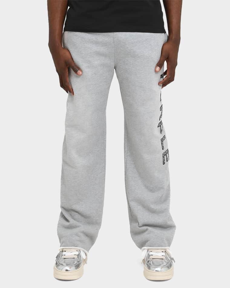 Men's Cotton Fleece Flared Sweatpants by PURPLE BRAND