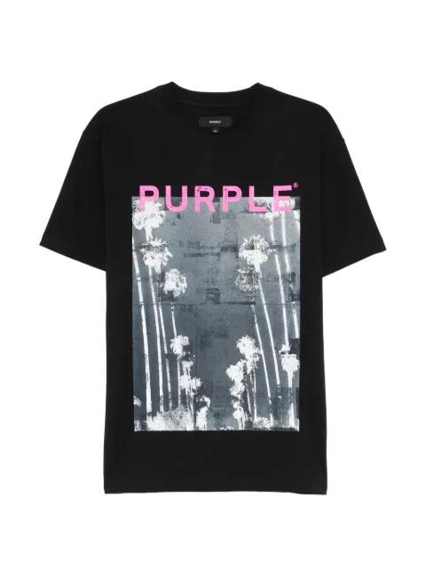 Mirage graphic-print T-shirt by PURPLE BRAND