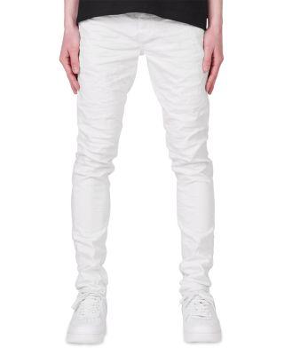 Optic White Skinny Jeans by PURPLE BRAND