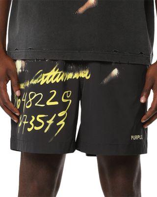 Regular Fit 5.8" All Round Logo Shorts by PURPLE BRAND