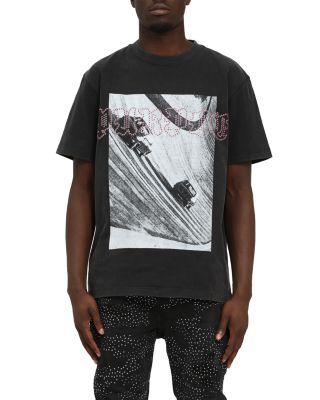Short Sleeve Graphic Tee by PURPLE BRAND