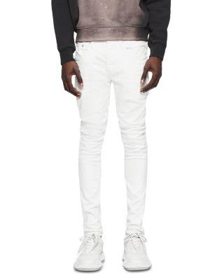 Skinny Fit Jeans in Optic White by PURPLE BRAND