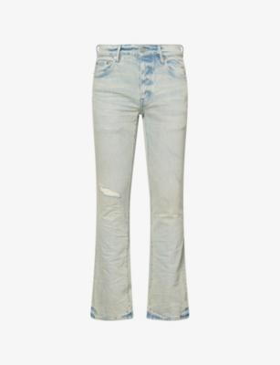 Skinny Flare-Leg Denim Jeans by PURPLE BRAND