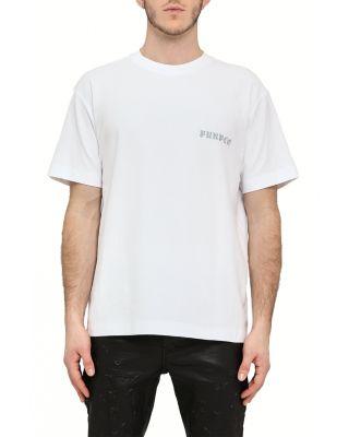 Textured Graphic Logo Tee by PURPLE BRAND