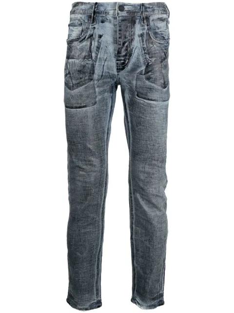 X-Ray low-rise skinny jeans by PURPLE BRAND