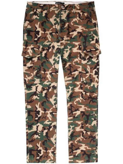 cargo camouflage trousers by PURPLE BRAND