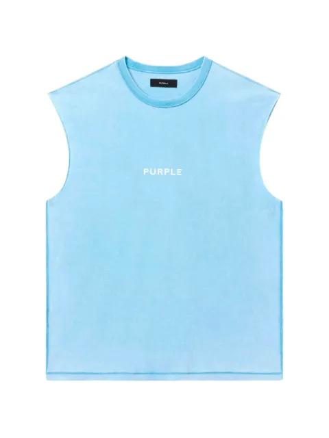 crew-neck sleeveless T-shirt by PURPLE BRAND
