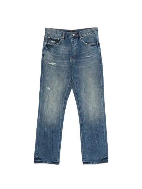 distressed bootcut jeans by PURPLE BRAND