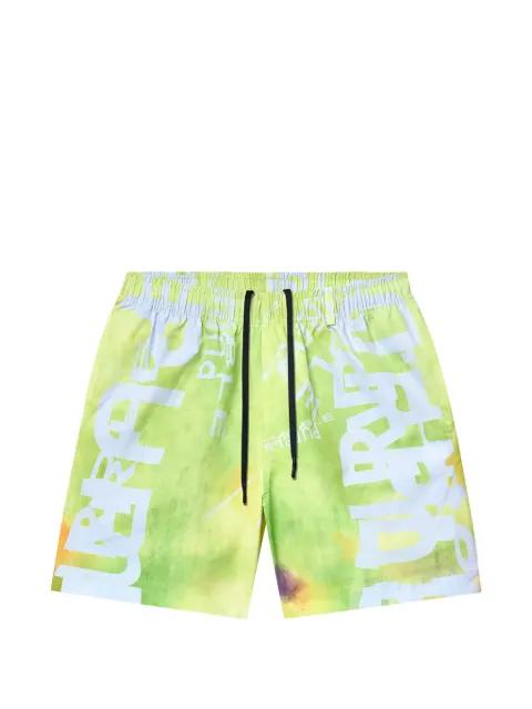 drawstring printed short by PURPLE BRAND