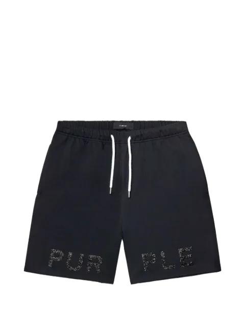 drawstring running shorts by PURPLE BRAND