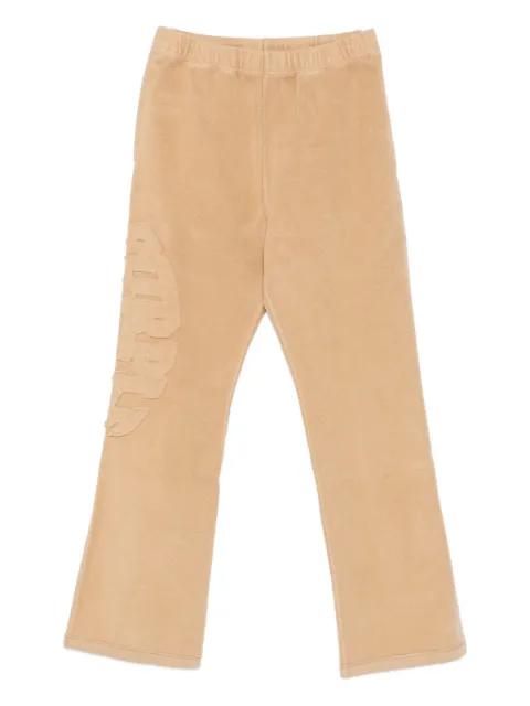 elasticated-waistband track pants by PURPLE BRAND
