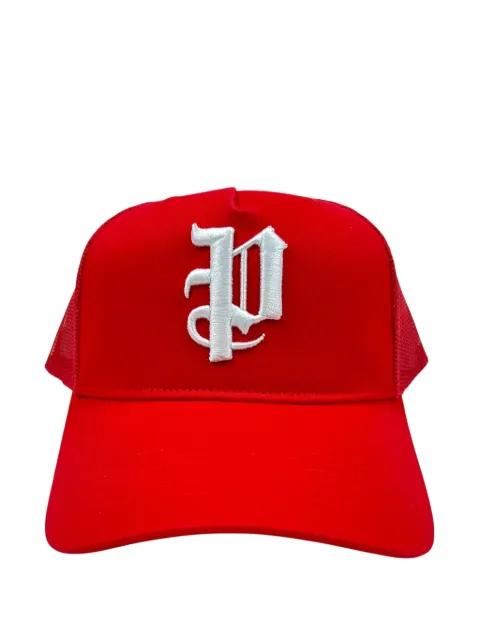 logo-embroidered trucker cap by PURPLE BRAND