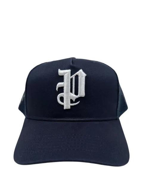 logo-embroidered trucker cap by PURPLE BRAND