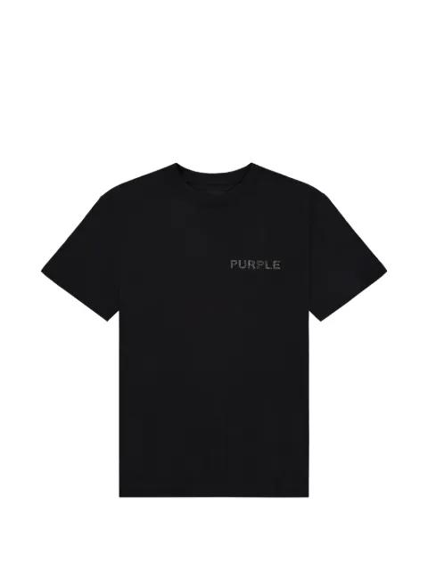 logo-studded T-shirt by PURPLE BRAND