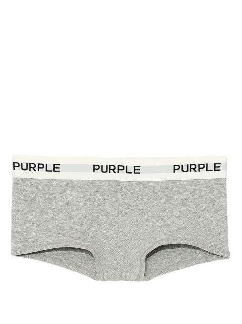 logo-tape cotton briefs by PURPLE BRAND