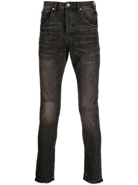 mid-rise skinny jeans by PURPLE BRAND
