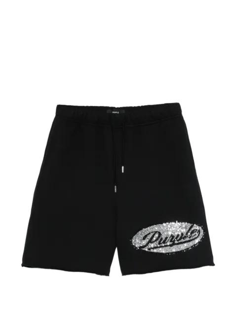 raw-hem shorts by PURPLE BRAND