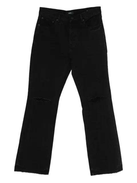 rip bootcut jeans by PURPLE BRAND