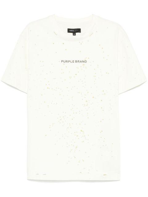 ripped T-shirt by PURPLE BRAND