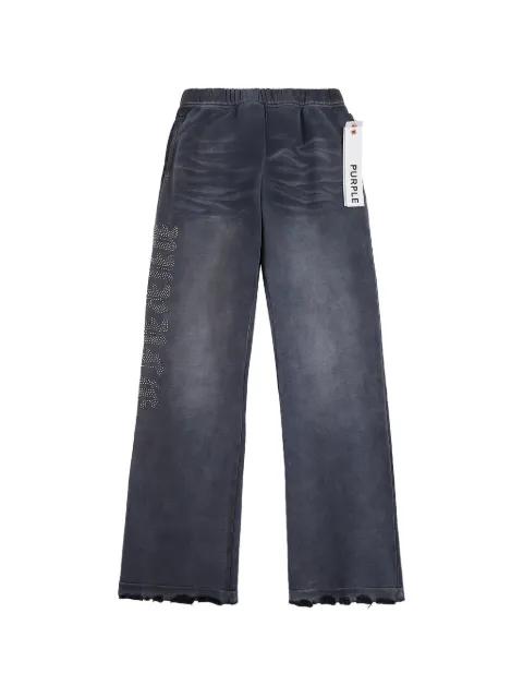 studded-detail track pants by PURPLE BRAND