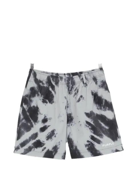 tie dye shorts by PURPLE BRAND